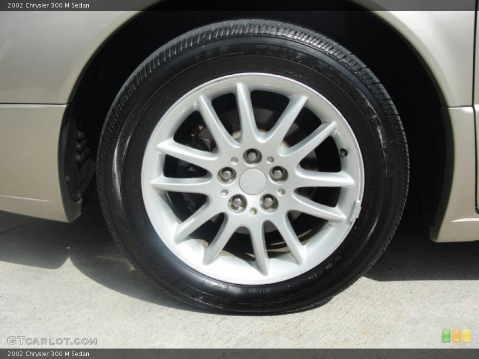 2002 Chrysler 300 M Sedan Wheel and Tire Photo #37940386