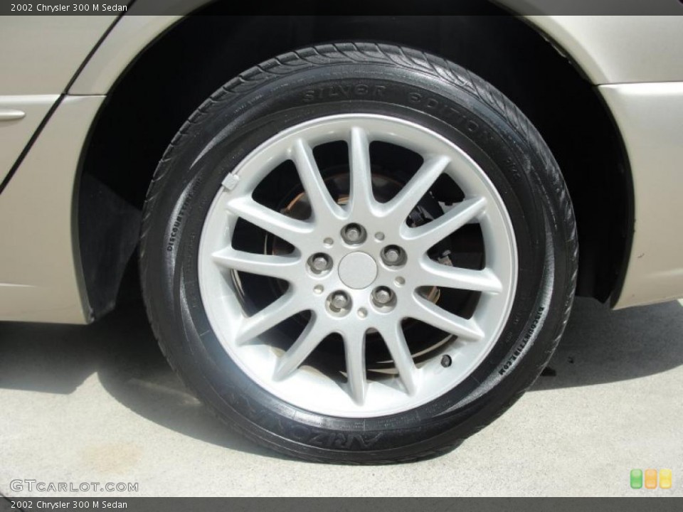2002 Chrysler 300 M Sedan Wheel and Tire Photo #37940398