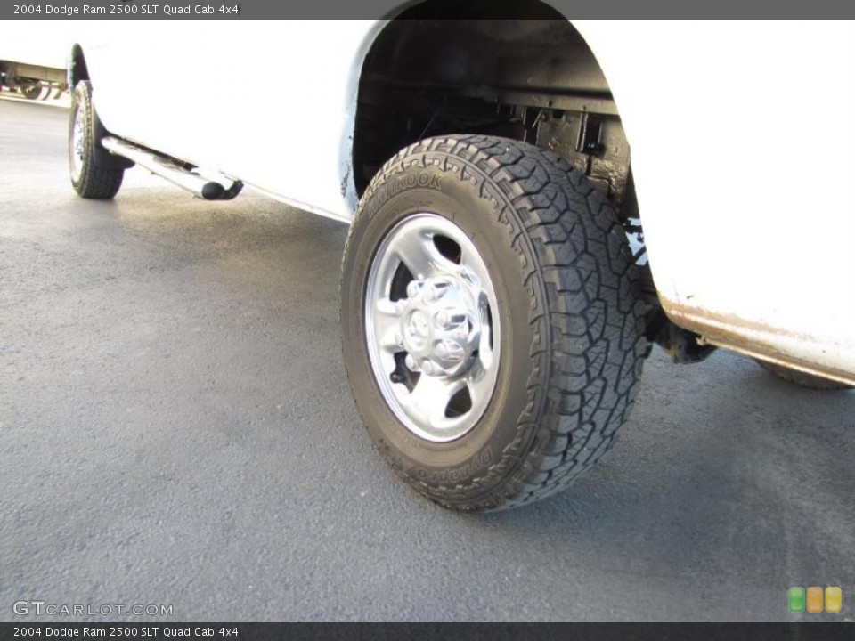 2004 Dodge Ram 2500 SLT Quad Cab 4x4 Wheel and Tire Photo #37947648