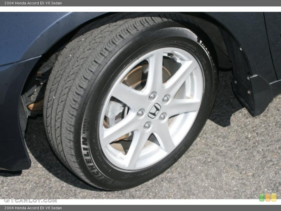 2004 Honda Accord EX V6 Sedan Wheel and Tire Photo #37948924