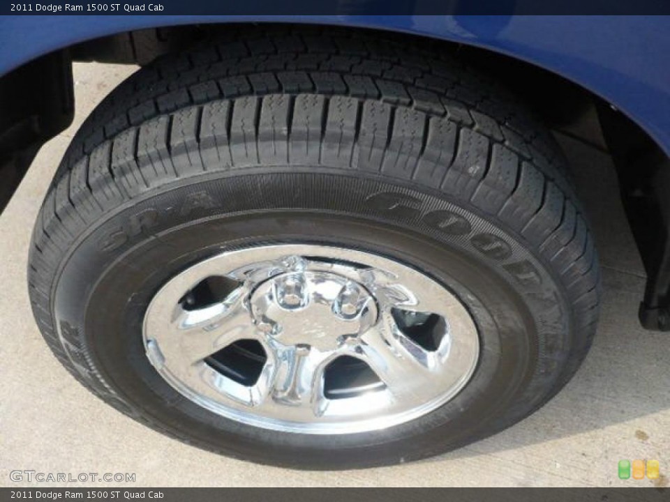 2011 Dodge Ram 1500 ST Quad Cab Wheel and Tire Photo #37957380