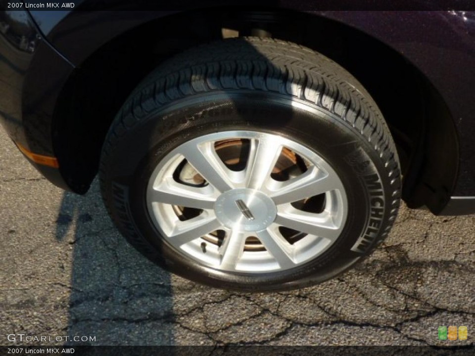 2007 Lincoln MKX AWD Wheel and Tire Photo #37957524