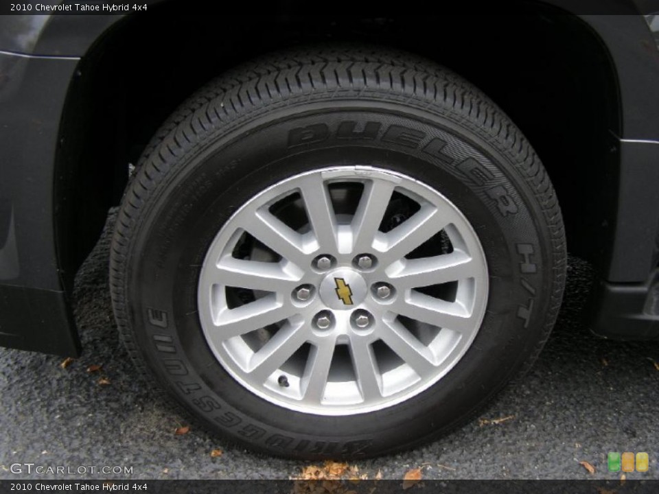 2010 Chevrolet Tahoe Hybrid 4x4 Wheel and Tire Photo #37961196