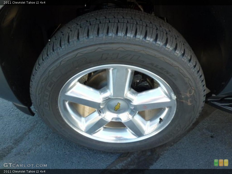 2011 Chevrolet Tahoe LS 4x4 Wheel and Tire Photo #37964140