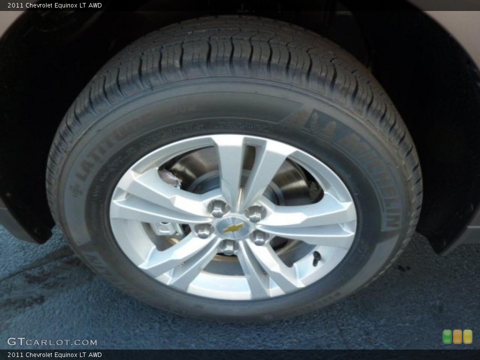 2011 Chevrolet Equinox LT AWD Wheel and Tire Photo #37966004