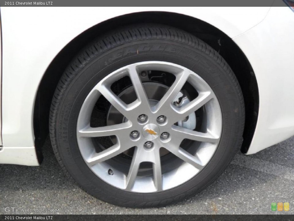 2011 Chevrolet Malibu LTZ Wheel and Tire Photo #37967068