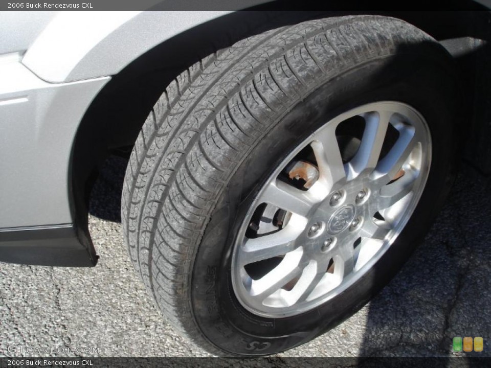 2006 Buick Rendezvous CXL Wheel and Tire Photo #37968048