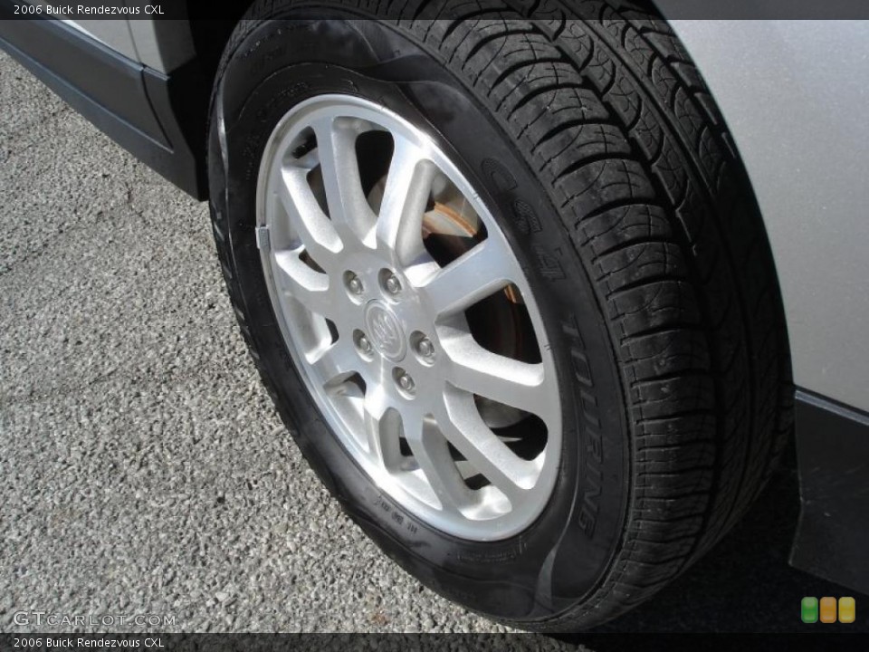 2006 Buick Rendezvous CXL Wheel and Tire Photo #37968064
