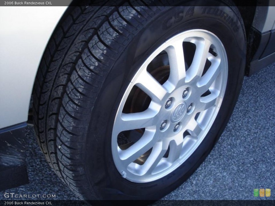 2006 Buick Rendezvous CXL Wheel and Tire Photo #37968080