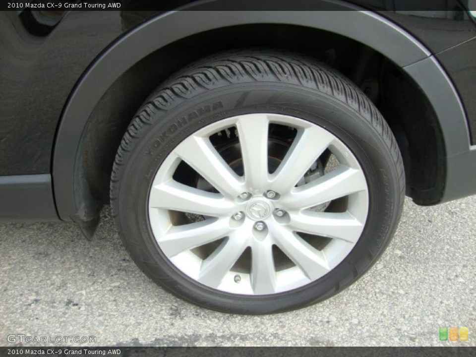 2010 Mazda CX-9 Grand Touring AWD Wheel and Tire Photo #37968488