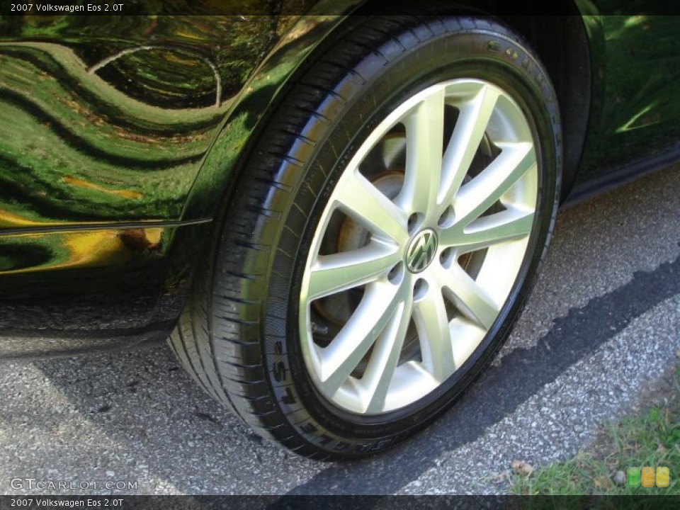2007 Volkswagen Eos 2.0T Wheel and Tire Photo #37969020