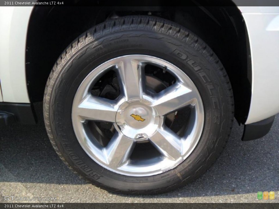 2011 Chevrolet Avalanche LTZ 4x4 Wheel and Tire Photo #37973036