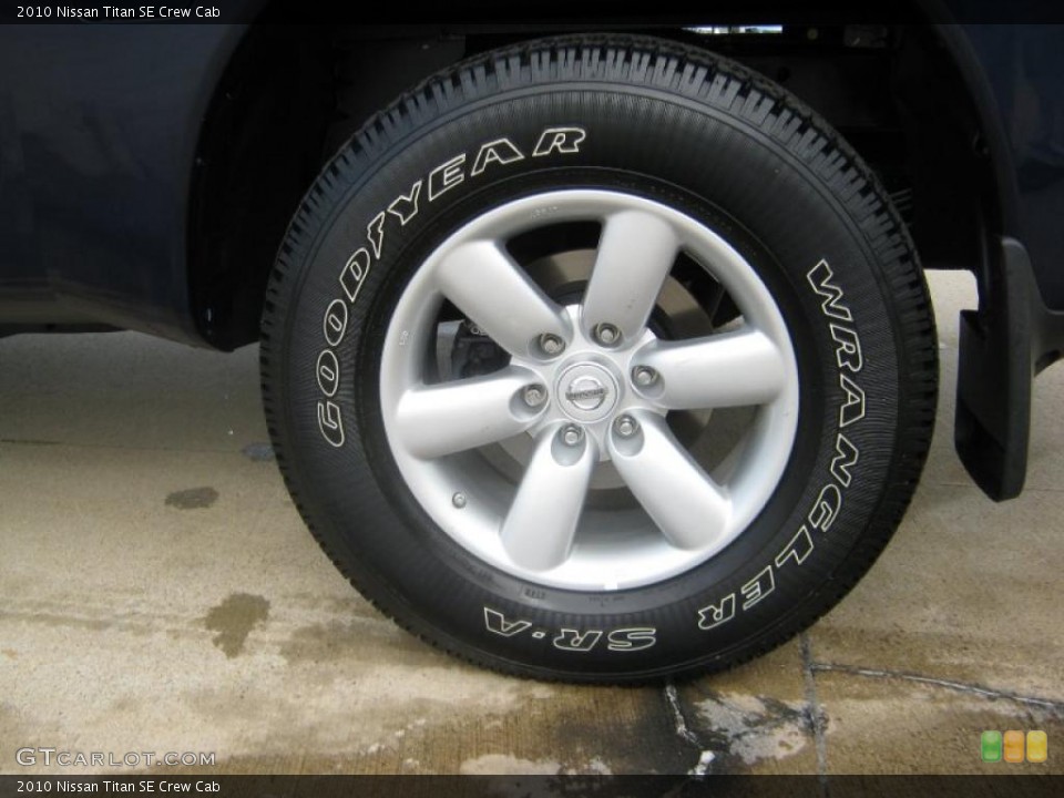 2010 Nissan Titan SE Crew Cab Wheel and Tire Photo #37973896