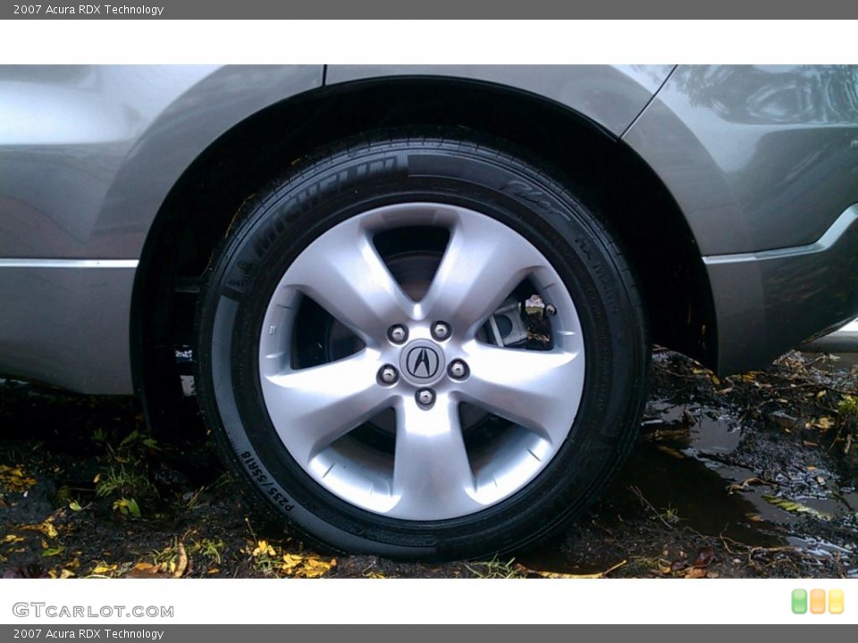 2007 Acura RDX Technology Wheel and Tire Photo #37974864