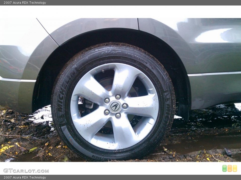 2007 Acura RDX Technology Wheel and Tire Photo #37974880
