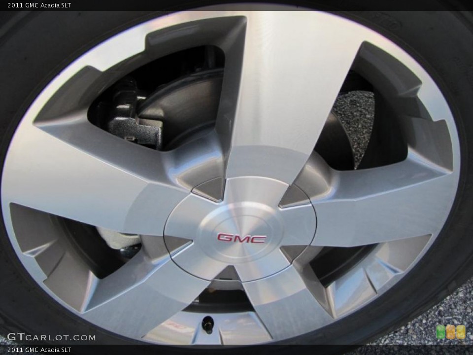 2011 GMC Acadia SLT Wheel and Tire Photo #37976648