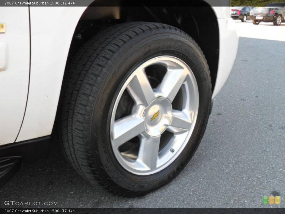 2007 Chevrolet Suburban 1500 LTZ 4x4 Wheel and Tire Photo #37977512