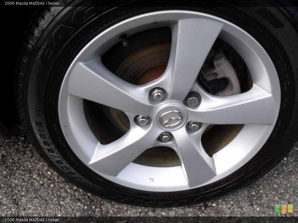 2006 Mazda MAZDA3 i Sedan Wheel and Tire Photo #37978164