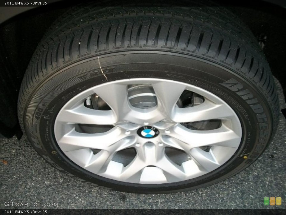 2011 BMW X5 xDrive 35i Wheel and Tire Photo #37985821