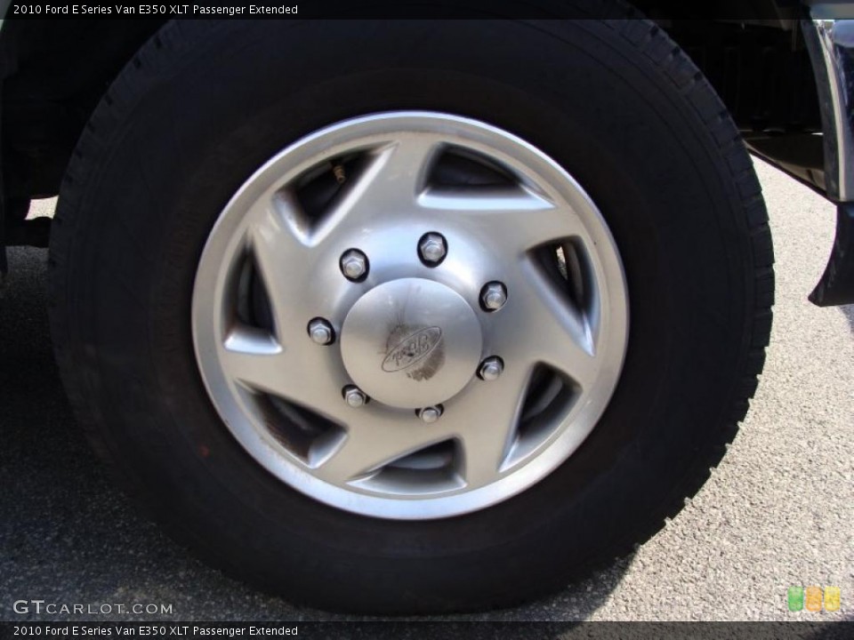 2010 Ford E Series Van E350 XLT Passenger Extended Wheel and Tire Photo #37987353