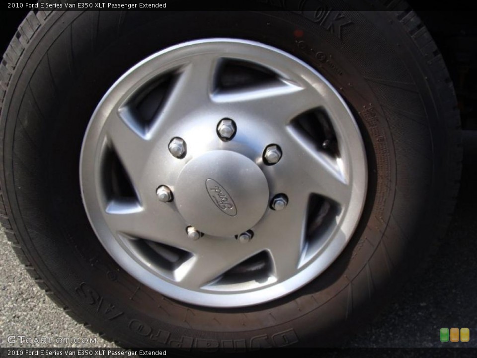 2010 Ford E Series Van E350 XLT Passenger Extended Wheel and Tire Photo #37987933