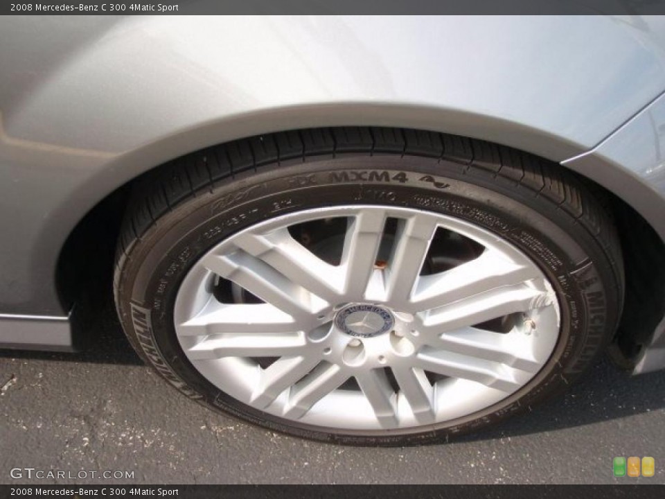 2008 Mercedes-Benz C 300 4Matic Sport Wheel and Tire Photo #37988825