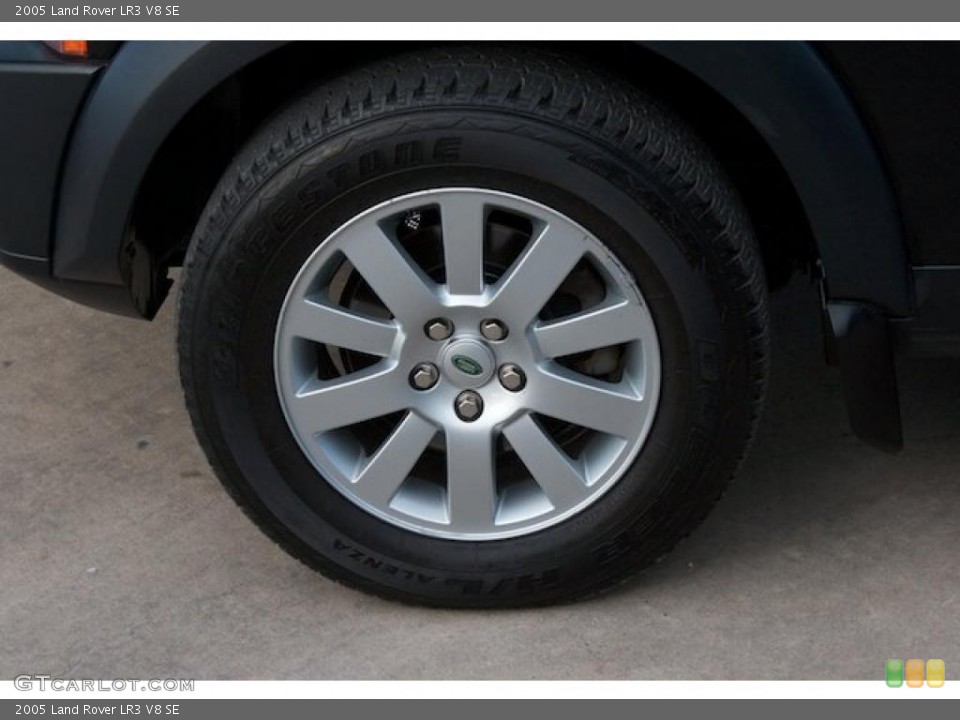 2005 Land Rover LR3 V8 SE Wheel and Tire Photo #37988877
