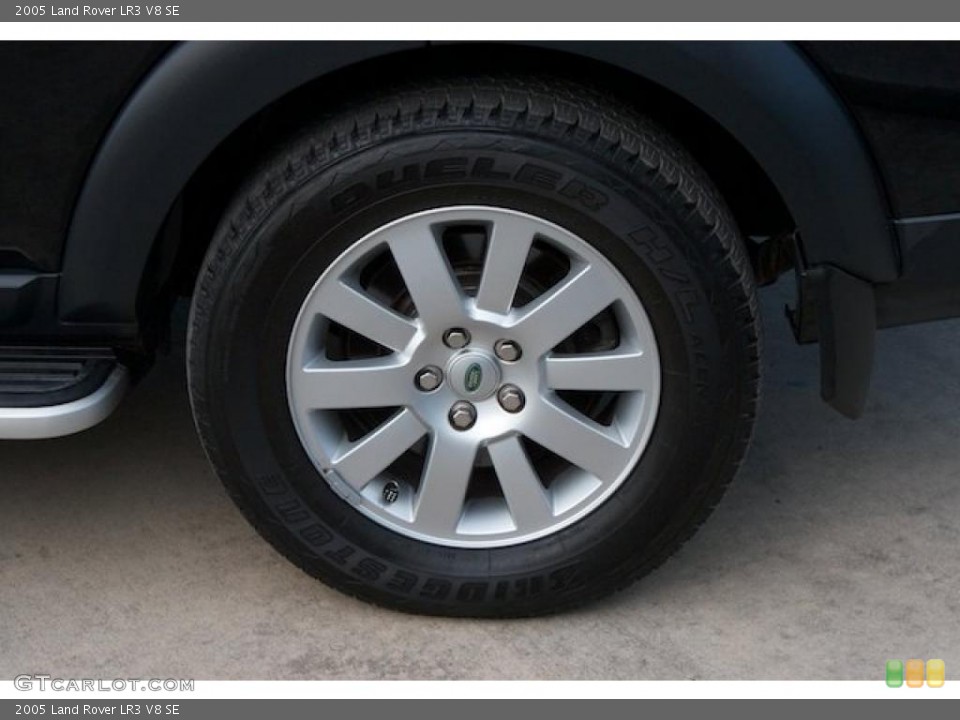 2005 Land Rover LR3 V8 SE Wheel and Tire Photo #37988893