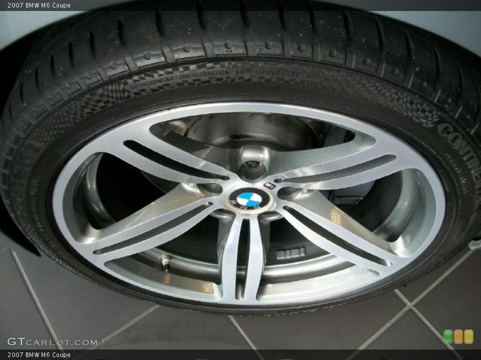 2007 BMW M6 Coupe Wheel and Tire Photo #37990329