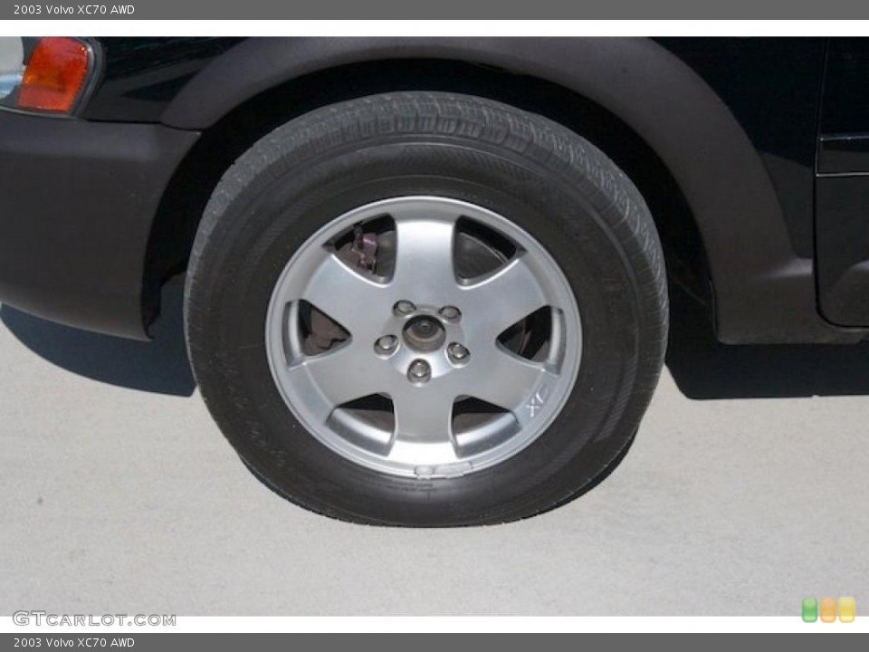 2003 Volvo XC70 AWD Wheel and Tire Photo #37990473