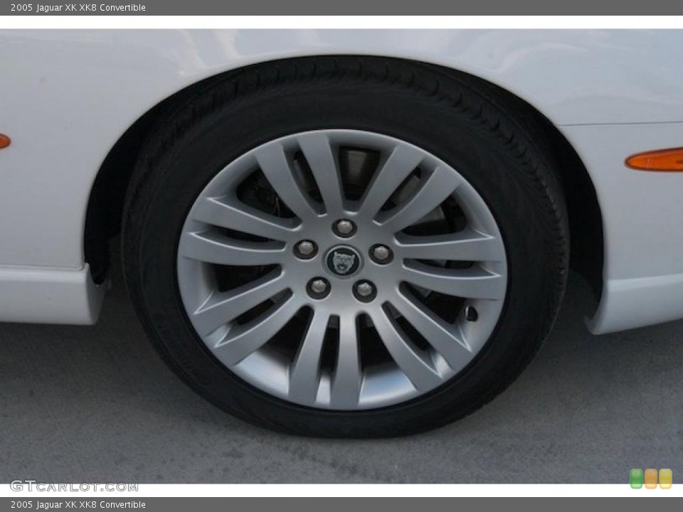 2005 Jaguar XK XK8 Convertible Wheel and Tire Photo #37991285