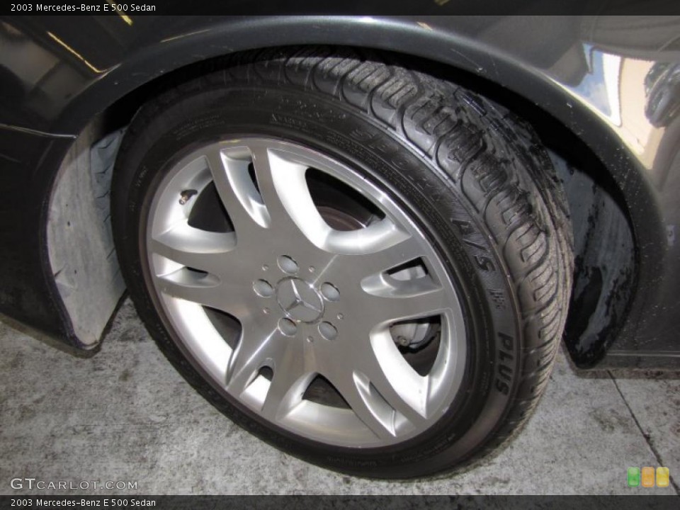 2003 Mercedes-Benz E 500 Sedan Wheel and Tire Photo #37991509