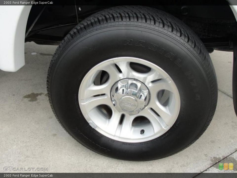 2003 Ford Ranger Edge SuperCab Wheel and Tire Photo #37991893