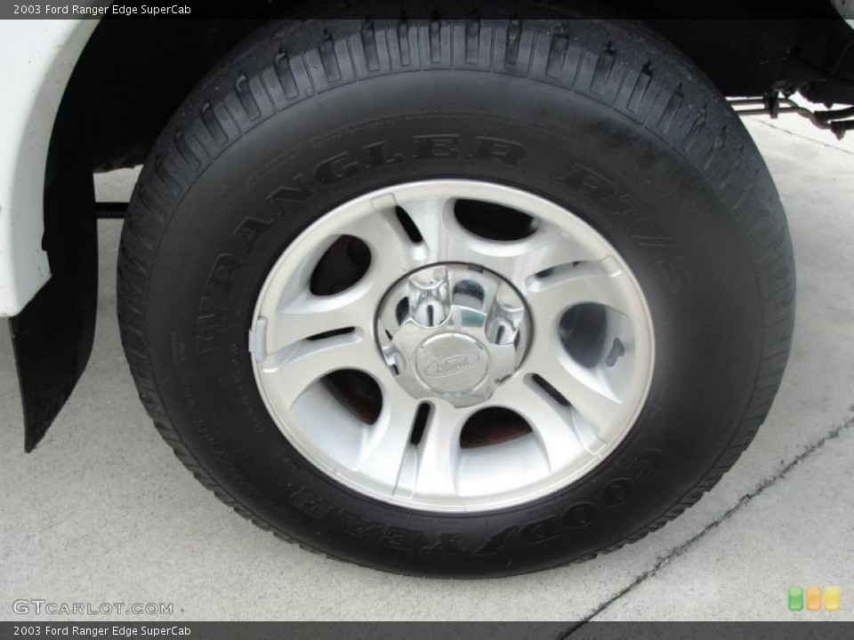 2003 Ford Ranger Edge SuperCab Wheel and Tire Photo #37991929