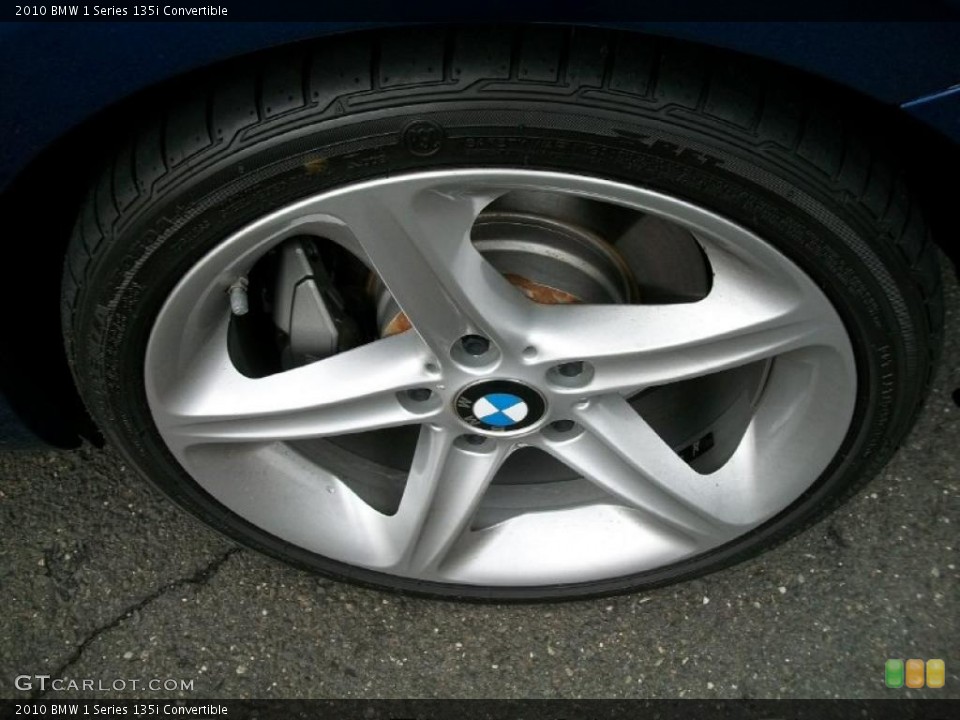 2010 BMW 1 Series 135i Convertible Wheel and Tire Photo #37991997