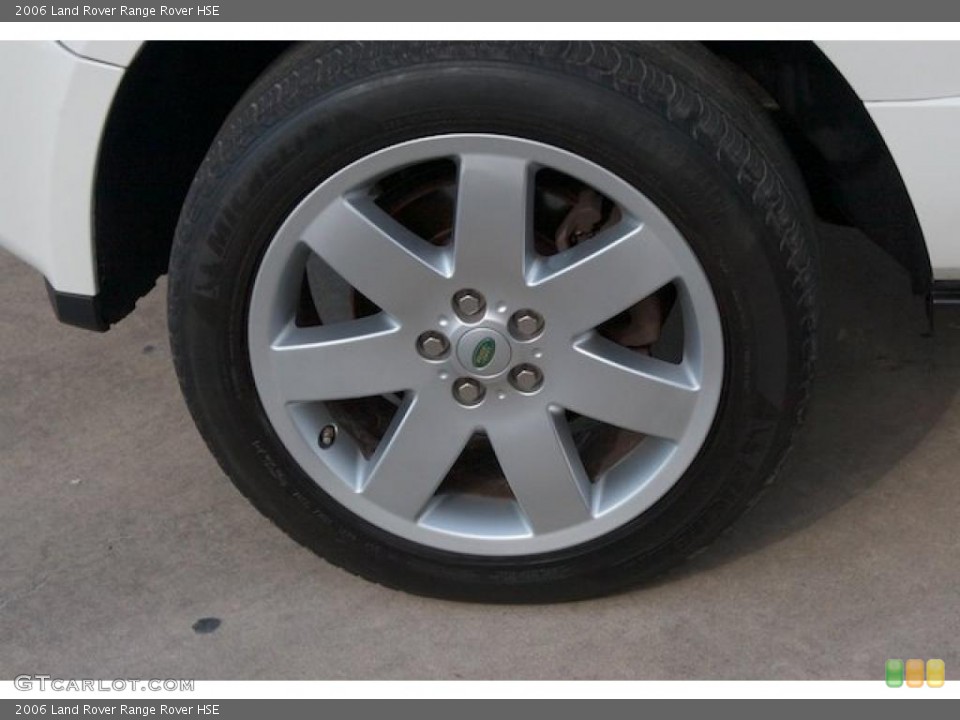 2006 Land Rover Range Rover HSE Wheel and Tire Photo #37992045