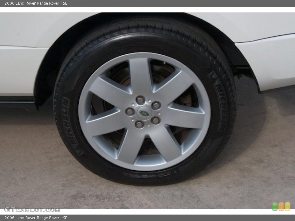 2006 Land Rover Range Rover HSE Wheel and Tire Photo #37992057