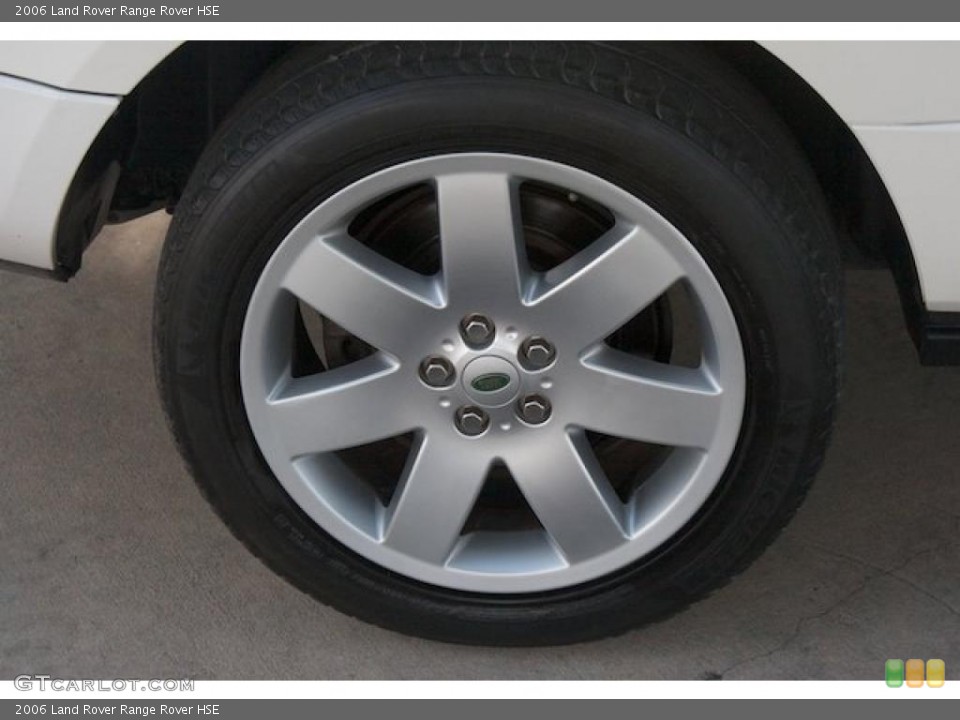 2006 Land Rover Range Rover HSE Wheel and Tire Photo #37992069