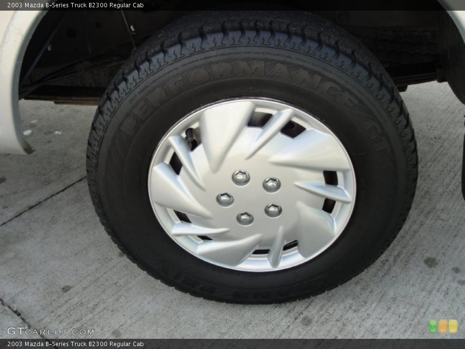 2003 Mazda B-Series Truck B2300 Regular Cab Wheel and Tire Photo #37992493