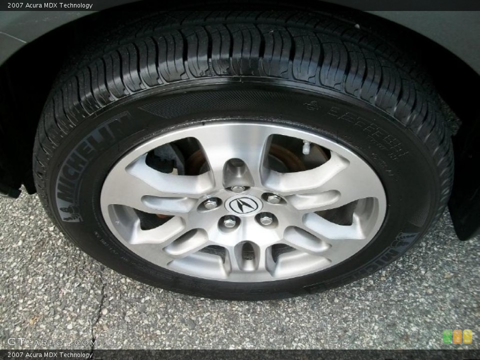 2007 Acura MDX Technology Wheel and Tire Photo #37993149