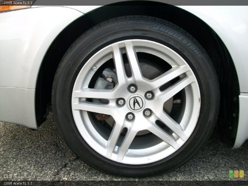 2008 Acura TL 3.2 Wheel and Tire Photo #37993717