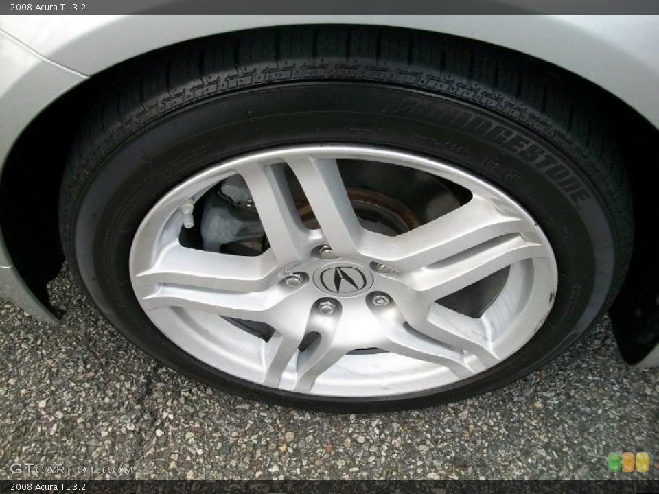 2008 Acura TL 3.2 Wheel and Tire Photo #37993733