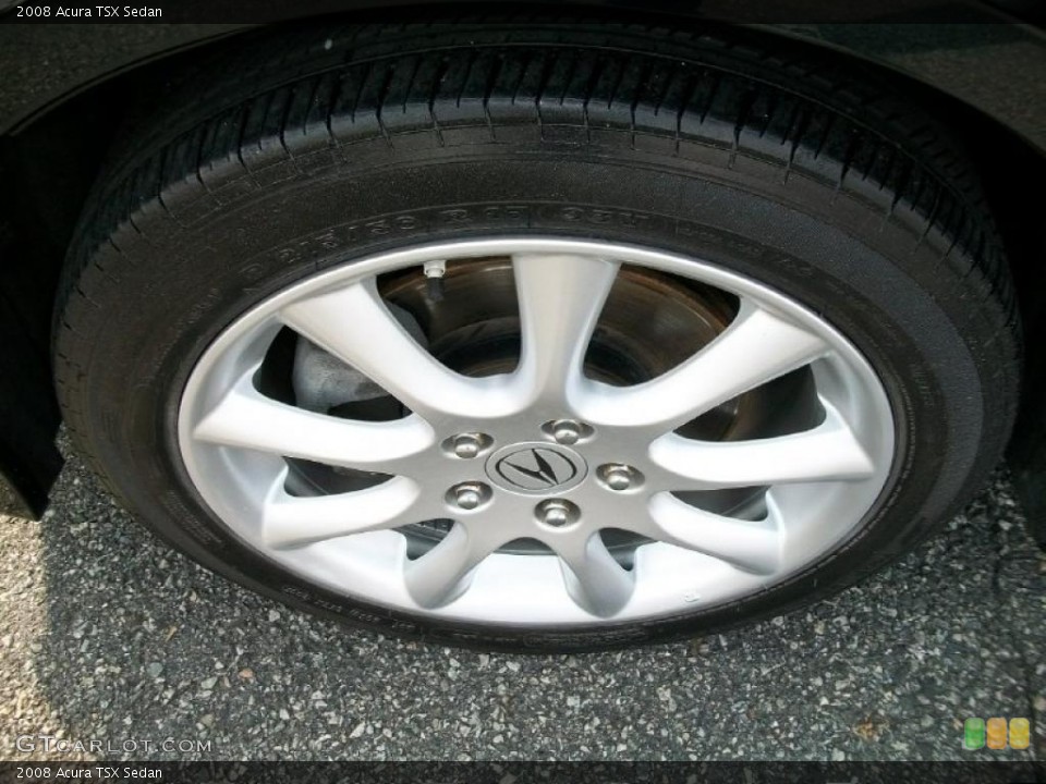 2008 Acura TSX Sedan Wheel and Tire Photo #37994869