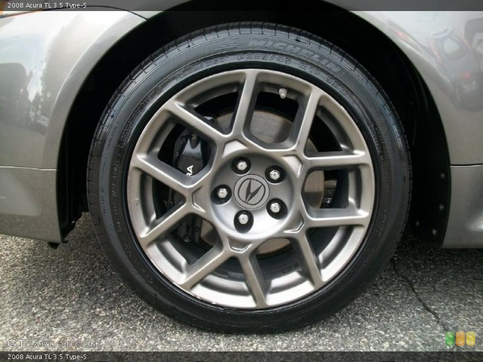 2008 Acura TL 3.5 Type-S Wheel and Tire Photo #37995433