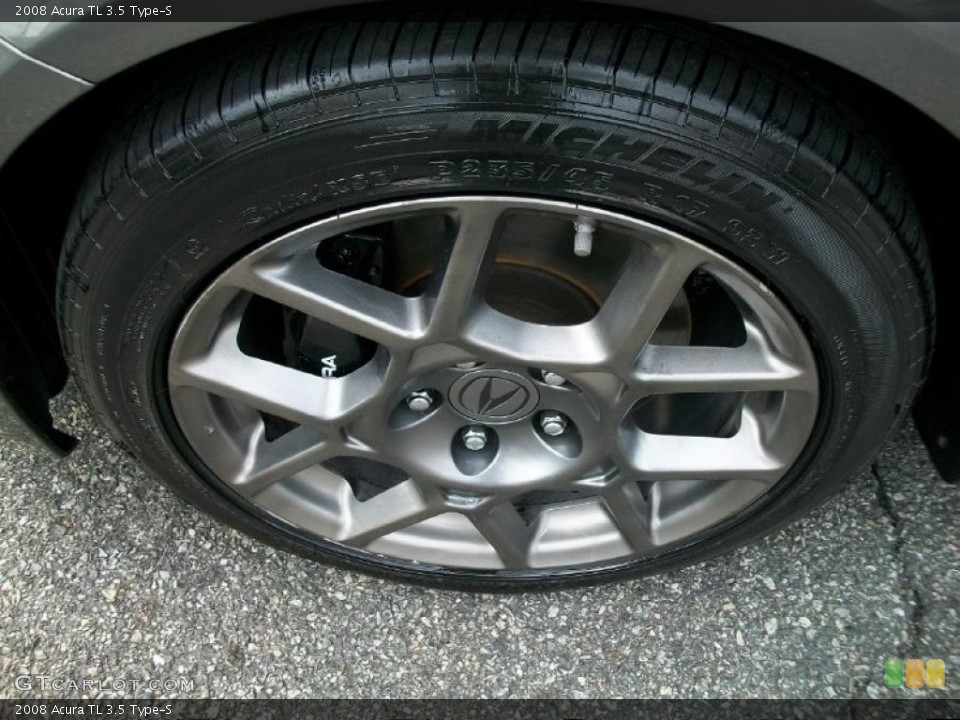 2008 Acura TL 3.5 Type-S Wheel and Tire Photo #37995457