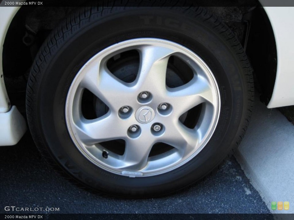 2000 Mazda MPV DX Wheel and Tire Photo #38002102