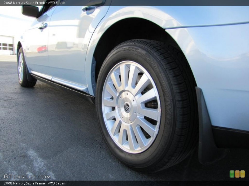 2008 Mercury Sable Premier AWD Sedan Wheel and Tire Photo #38004810