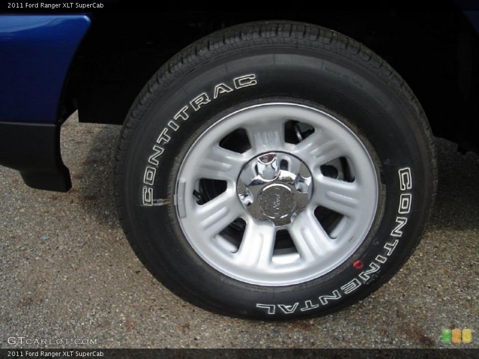 2011 Ford Ranger XLT SuperCab Wheel and Tire Photo #38005390