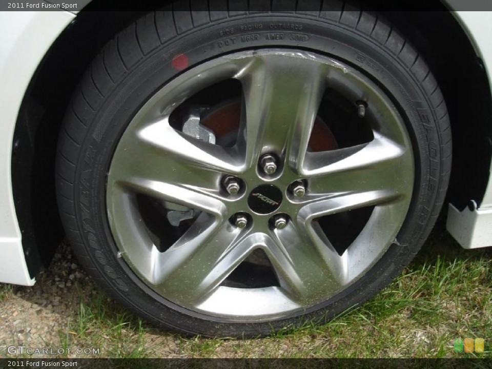 2011 Ford Fusion Sport Wheel and Tire Photo #38005506