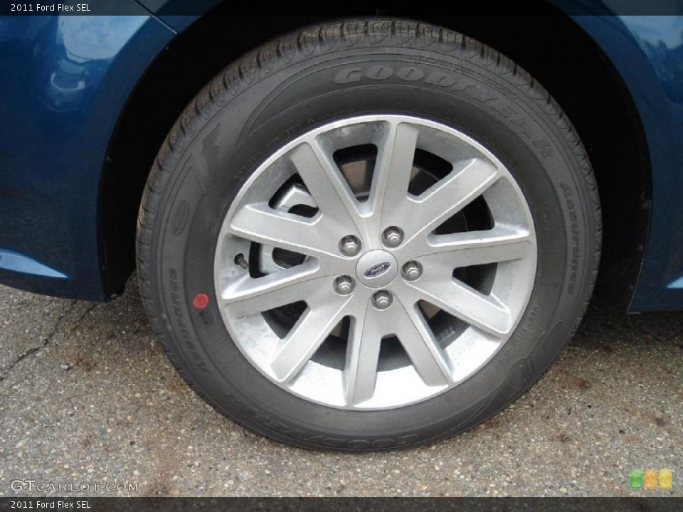 2011 Ford Flex SEL Wheel and Tire Photo #38006226